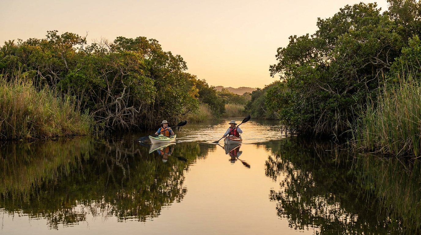 Canoeing in the Park