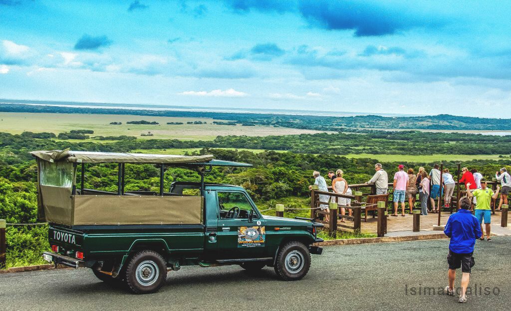 A boat safari on the estuary, run by one of the Park’s tourism operators